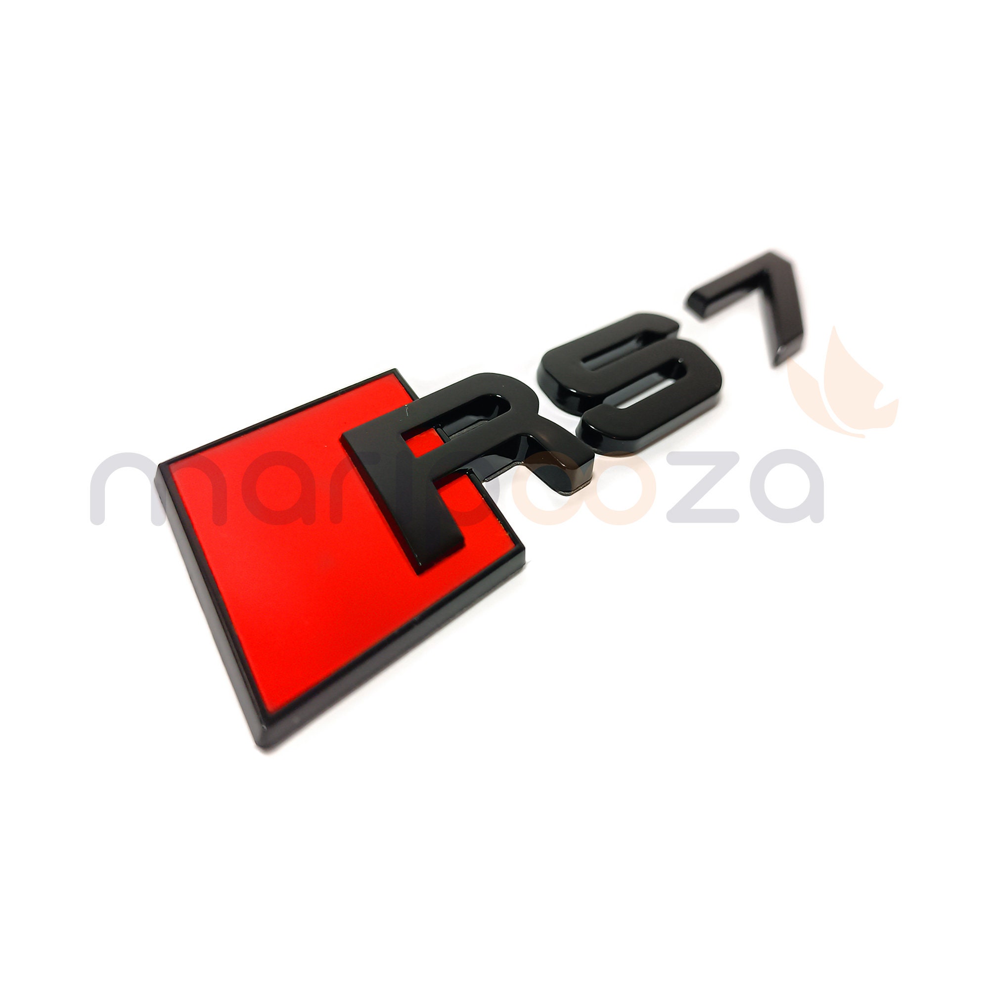 RS7 Glossy Black Rear Trunk Emblem Logo for Audi A7 S7 RS7 - Etsy