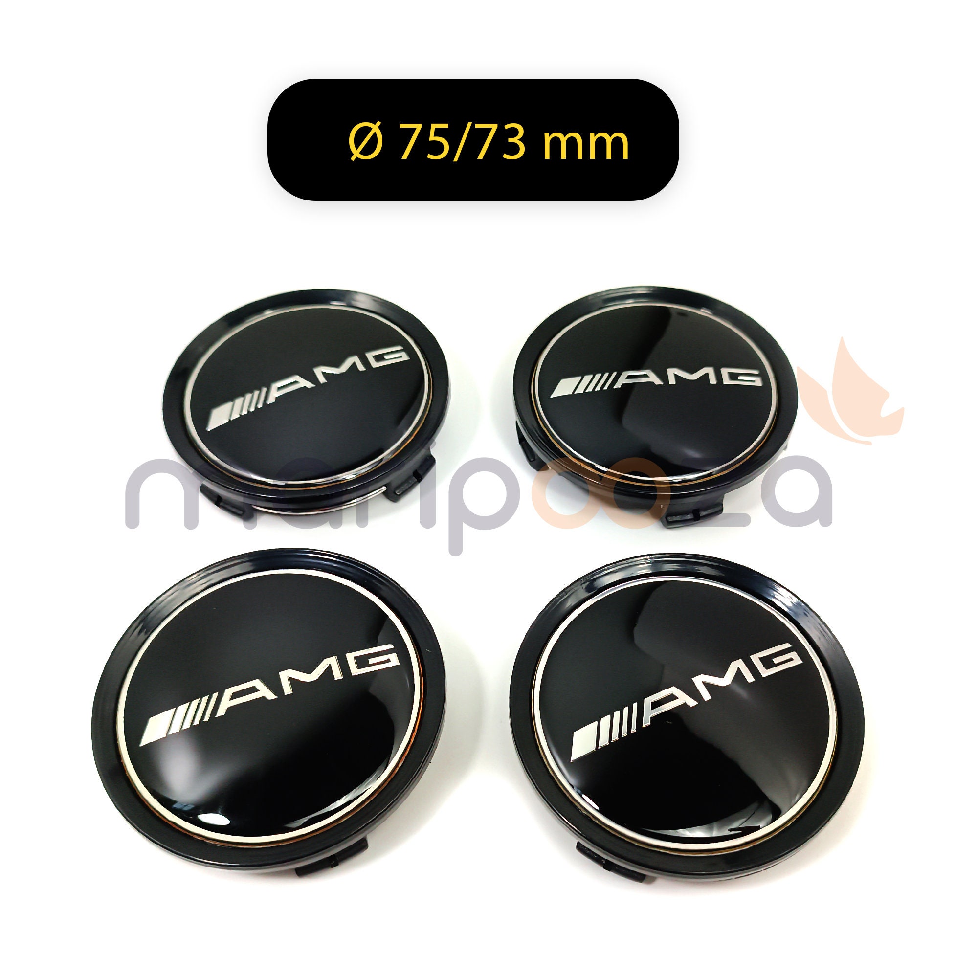 Amg center caps deals