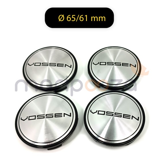 4x Cache Moyeux Centre Roue Ø60mm OZ Racing Logo Badge Embleme Noir rouge NR