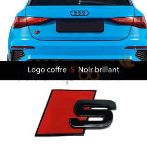 Encadrement de volant en métal rouge argenté pour Audi Garniture Autocollant  Emblème pour Audi A4 A5 A6 Q5 Q7 Alliage Métal Audi Cadeau pour lui  Royaume-Uni -  France