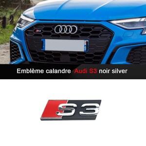 Porte-clés en Cuir & Acier inoxydable Logo Audi A1/A2/A3/A5/A6
