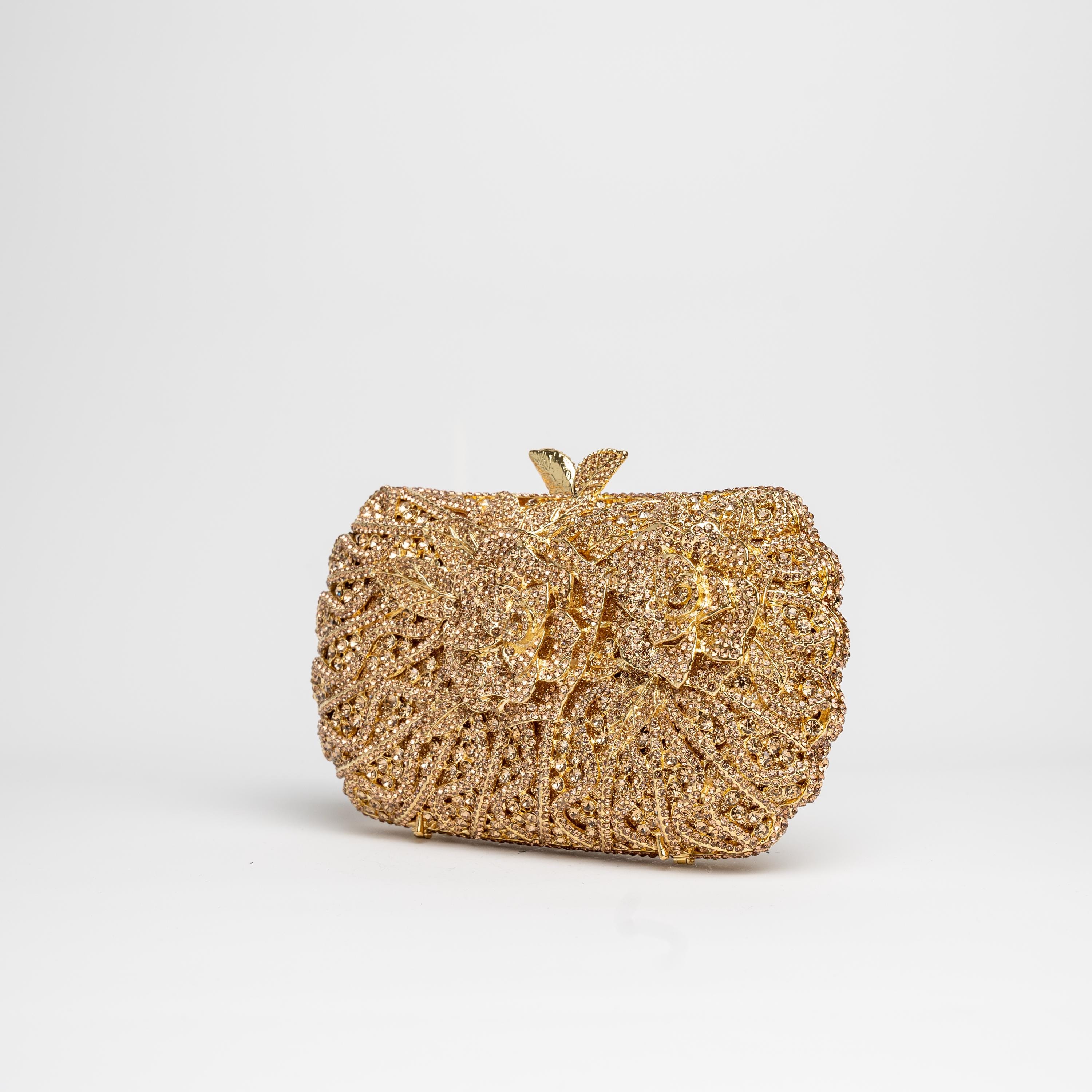 Wedding Clutch Bag | Handmade Rhinestone Party Bag | Wedding and ...