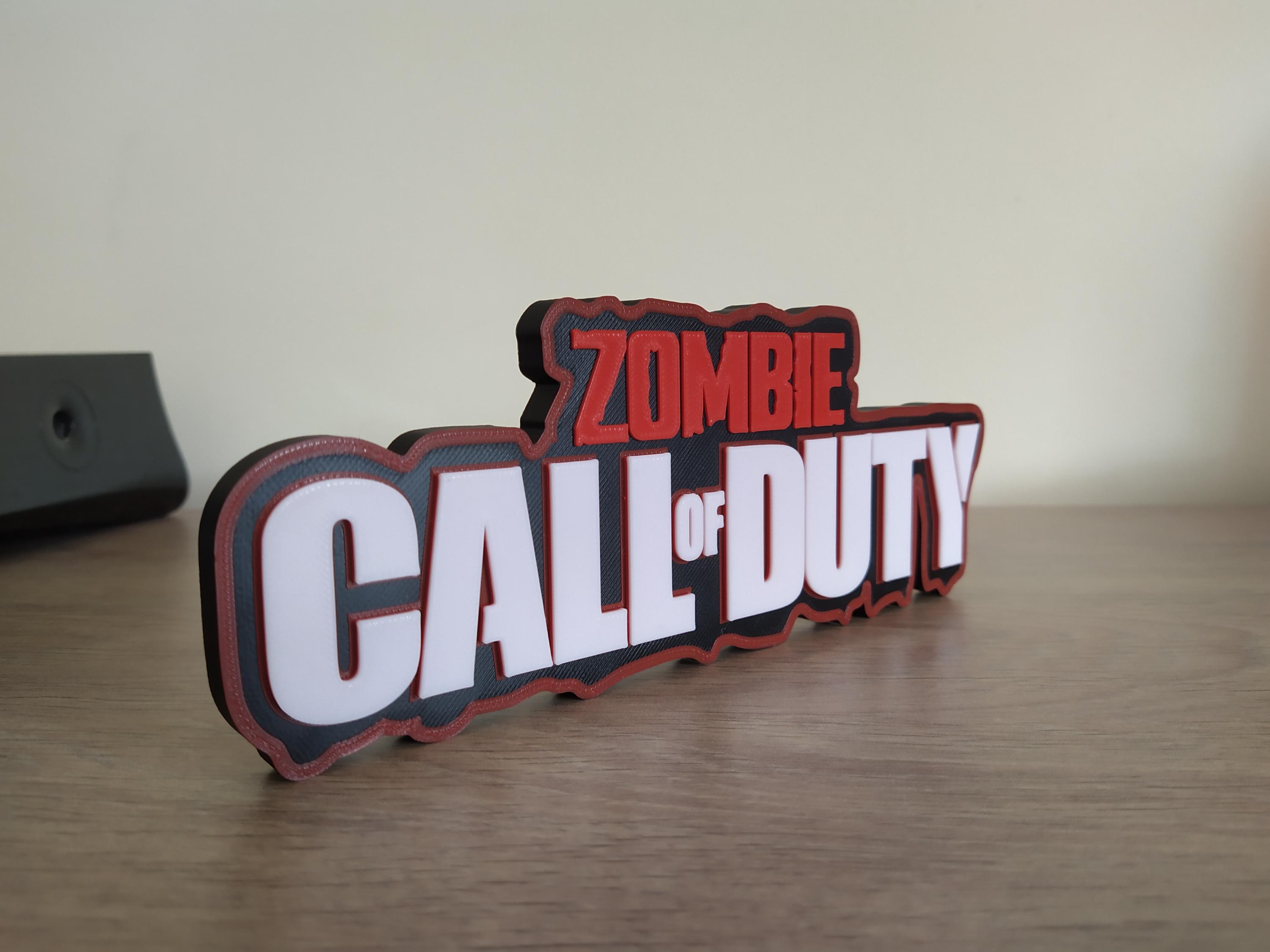 Call of Duty Zombies Sign to Display Collection Gaming Display Sign - Etsy