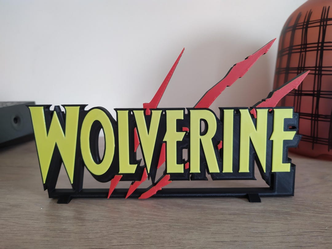 Wolverine Sign Mark Wolverine Sign to Display Marvel Comics Collection - Etsy