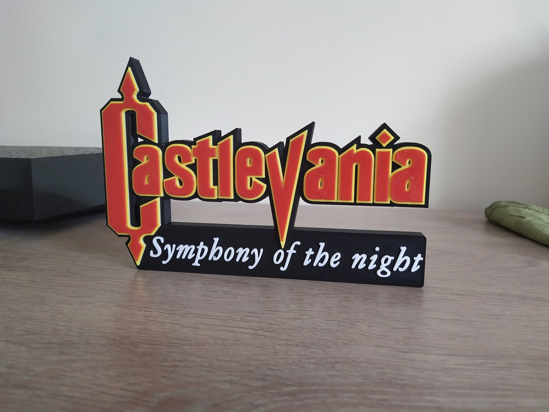 Castlevania Sign to Display Collection Retrogaming Konami Display Sign ...