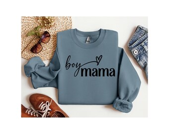 Boy Mama Crewneck