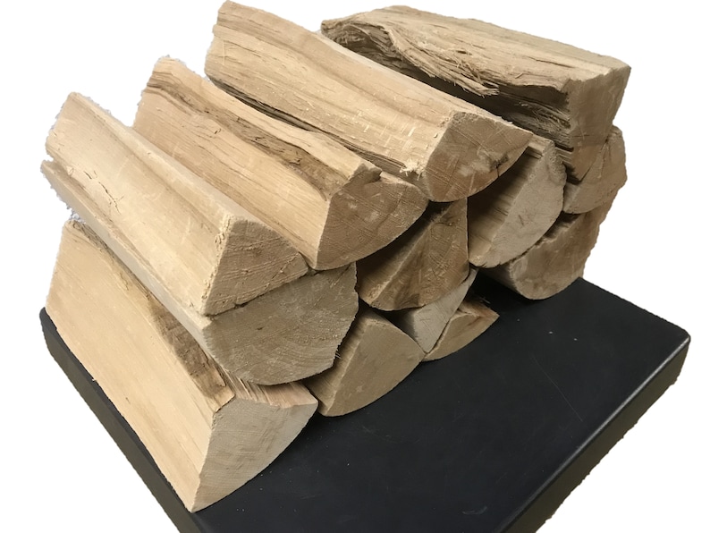 Premium Deko Holzscheite ungezieferfrei ohne Rinde Natur-Dekoration 10kg-Kamin-Holz-für Kaminregal und Kaminnische sowie Ofen Bild 5