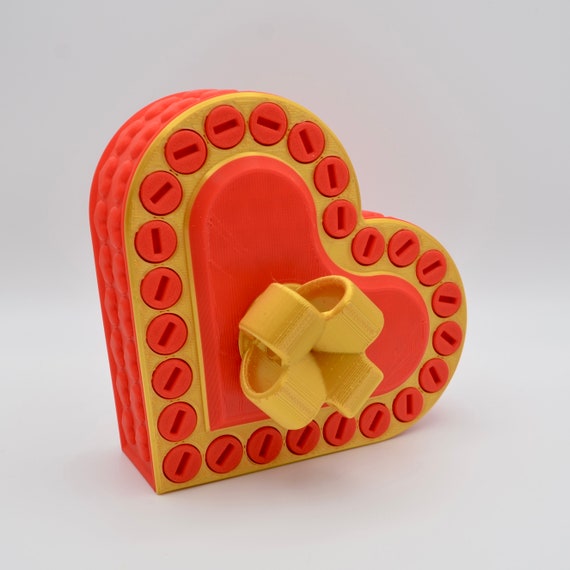 8CM Really Annoying Gift Box With Twist Storage, 3D Printed Gift Boxes Fun And Engaging Gifts Creative Diy Puzzle Gifts Box Funny Desk Decoration For Small Jewellery Cash Valentines Day Birthday