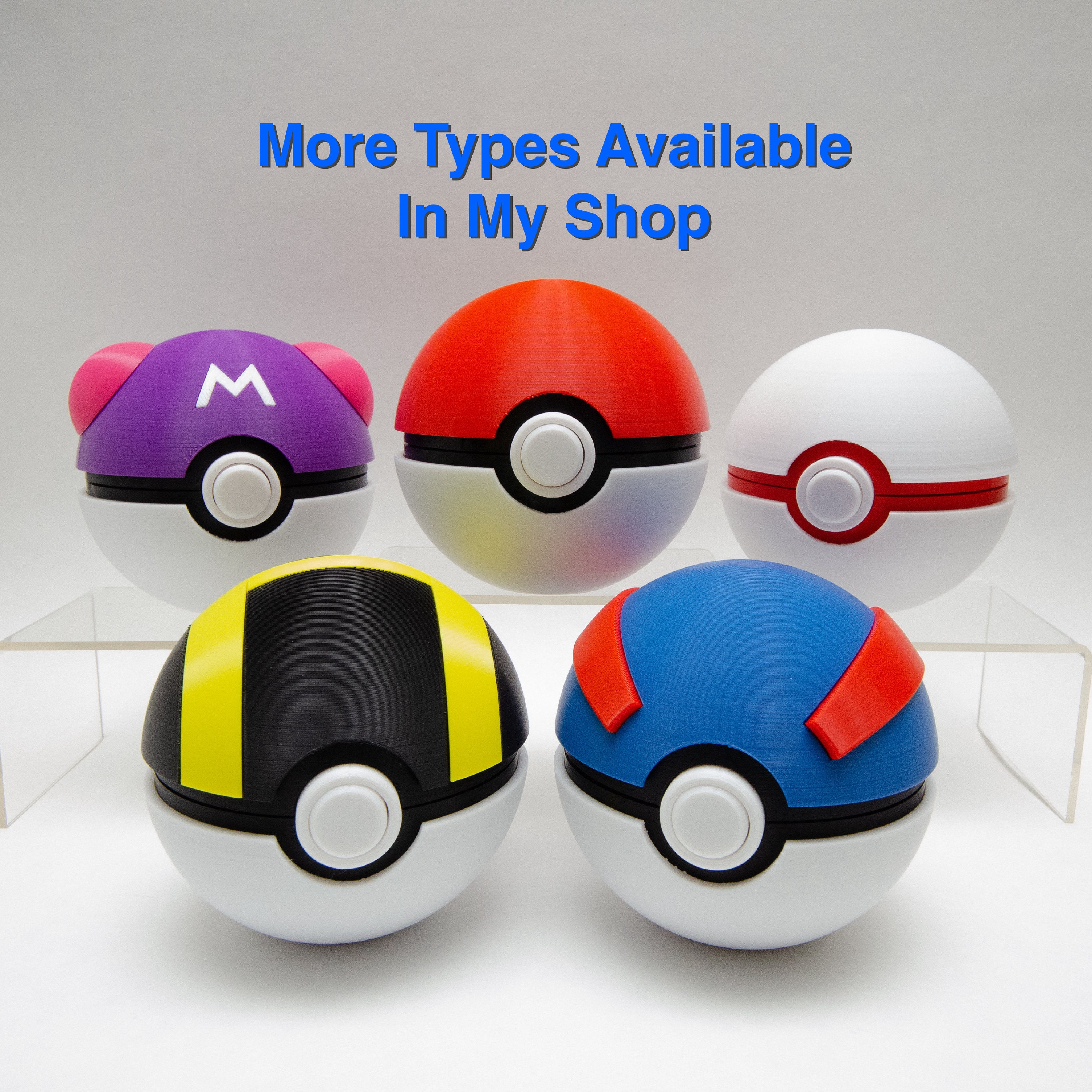 Pokeball Ultra Ball Master Ball
