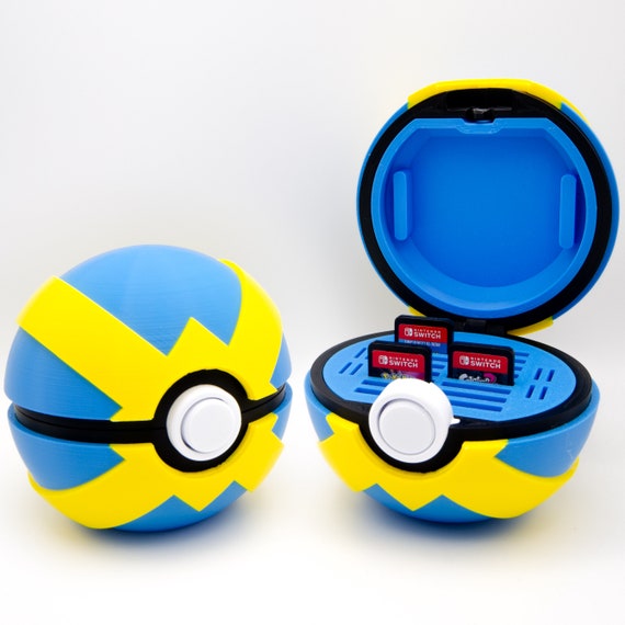 Quick Ball Pokemon Poke Ball 3D Printed Switch, 3DS, or Ring