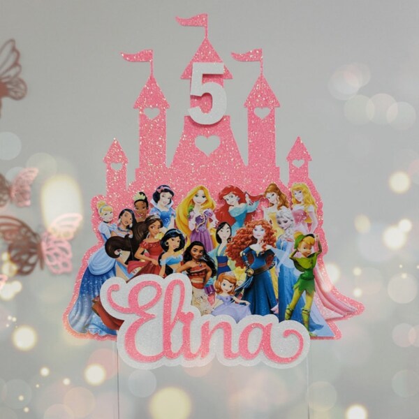 Princess Cake Topper Etsy Australia