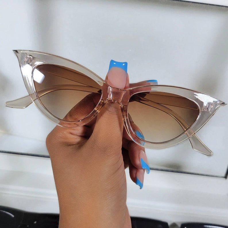 Vintage Style Cateye Sunglasses Retro Cateye Sunglasses Etsy