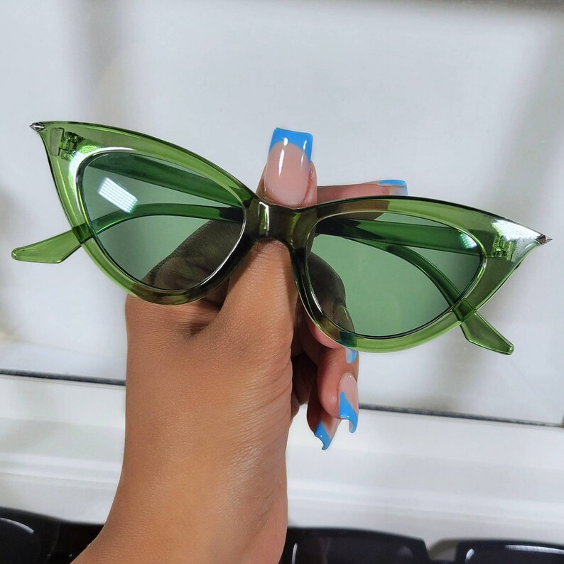 Vintage Style Cateye Sunglasses Retro Cateye Sunglasses Etsy