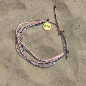Personalized Wax String Bracelets | Pura Vida Inspired | Waterproof