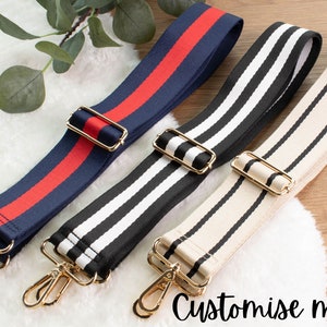 Monogrammed Cross Body Bag Strap Attachable Shoulder Bag Straps for Handbags  Personalised Gift Handbag Straps Custom Camera Strap 