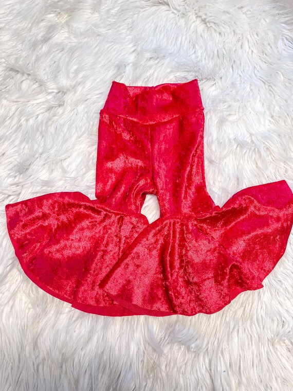 Velvet baby bell bottoms new arrivals