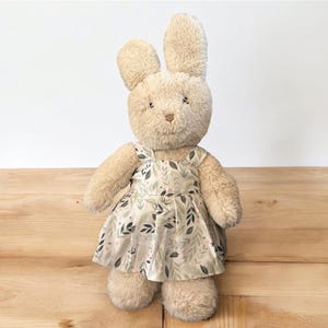 Handmade Green Leaf Stuffed Animal Dress