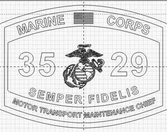 Military Patch SVG Digital File