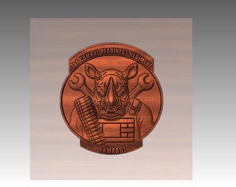 1st CRR Digital file for carving and engraving