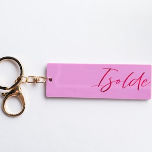 Personalised Keyring | Personalised Acrylic Keyring | Custom Keychain  | Keychain | Custom Keyring | Hens | Bridesmaid | Gift | Birthday