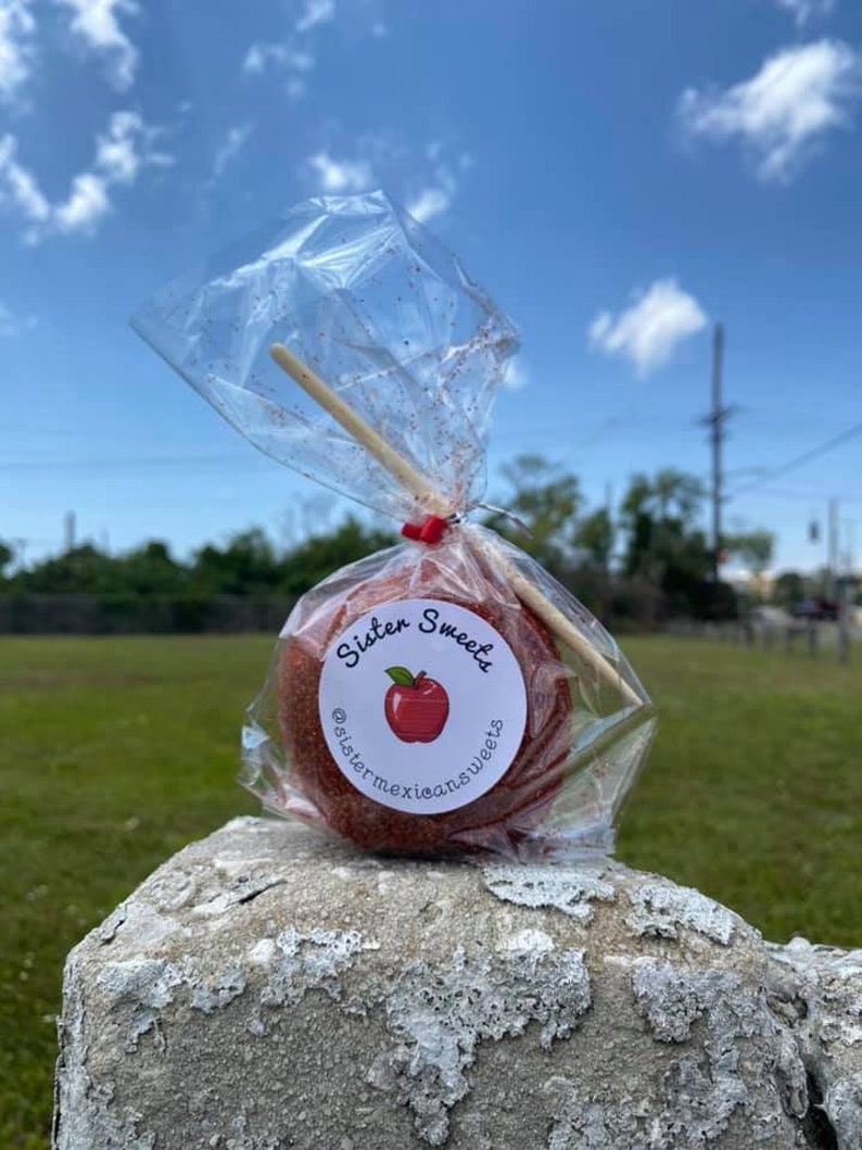 Mexican Candy Apples and Gummies Enchilados Etsy