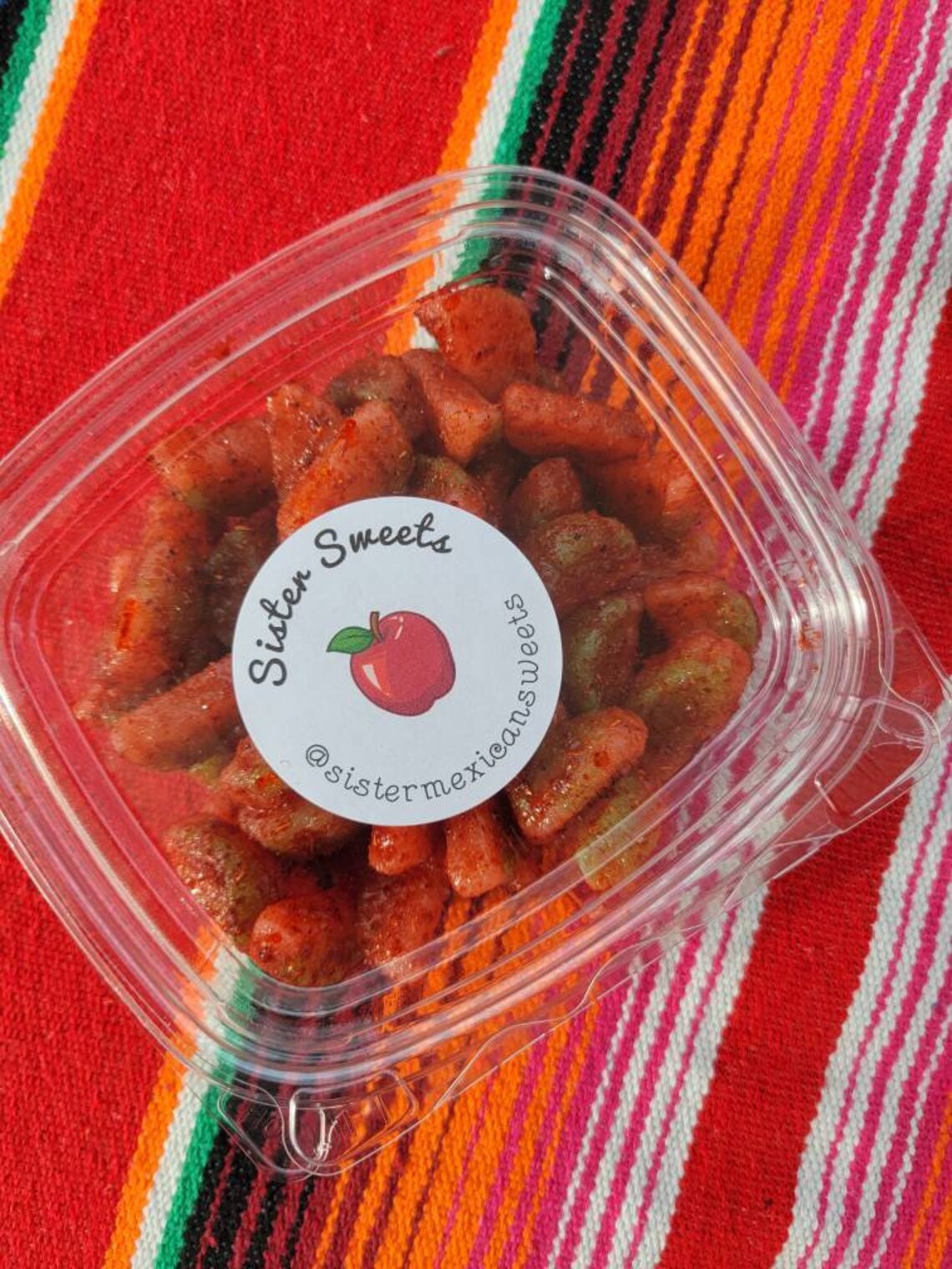 Mexican Candy Apples and Gummies Enchilados Etsy