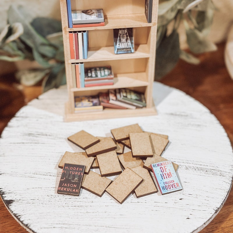 Mini Library Mini Books Mini Book - Etsy