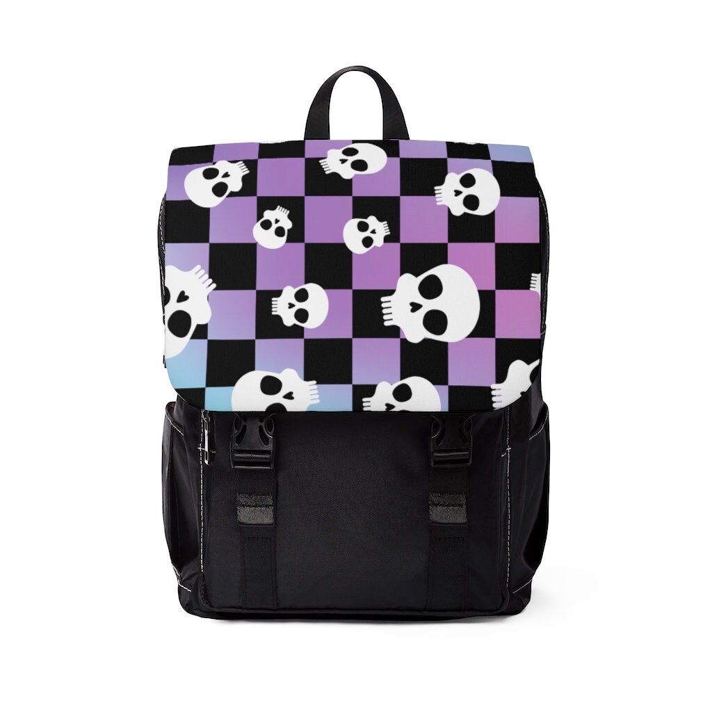 Pastel Goth Bats Night Sky Halloween Backpack Back to school Goth