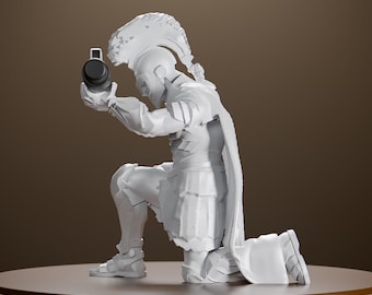 Odyssey Agamemnon Pen Holder – 3D Printed Desk Organizer
