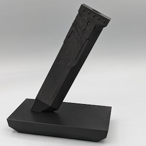 Epische, op RPG geïnspireerde Greatsword-penhouder. 3D-geprinte bureauorganizer, cadeau voor gamer
