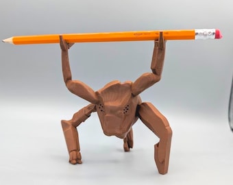 Project Hail Mary Rocky the eridian Pen holder 3d printed gift