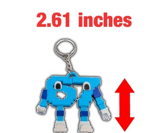 67 keychain ornament Steal a Brainrot Roblox - Etsy 日本