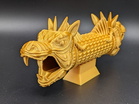 Golden Dragon Decoration | Creepy Hand Trap, 3D Printed - Etsy