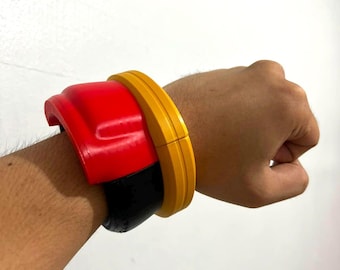 Cosplay Rings, Shadow the hedgehog inhibitor  (PAIR) - 3D printed accessories