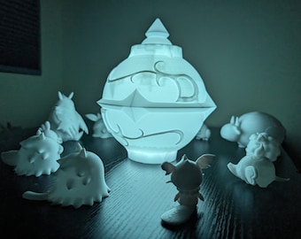 Palworld Pal Sphere Color-Changing Lamp Inspired by Palworld Game, Remote Control Included