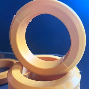 Cosplay Inhibitor Rings Golden Inhibitor Rings Shadow the Hedgehog, Cosplay Bracelet, 3D ...