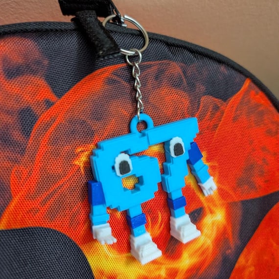 67 keychain ornament Steal a Brainrot Roblox - Etsy 日本