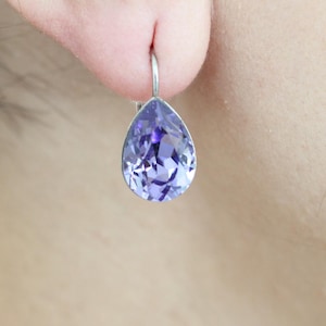 Shine with the magic of Swarovski! crystal teardrop ohringe, these earrings will add a sophisticated touch to any outfit, Gifts f36-1as-sw