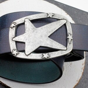 Silver Star Belt Buckle, Cowboy Belt Buckle, Metal Star Belt Accessory, Western Belt Buckle, Starry Belt Buckle, Unisex Belt Buckle,GSB210ds