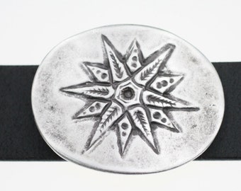 Western Star Belt Buckle, Comet Belt Buckle, Silver Star Belt Buckle, Chirstmas Gift, Cowboy Belt Buckle, Cherif Belt Buckle, Gifts GSB131as