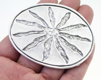 Bloom Belt Buckle, Classic Belt Buckle, Handmade Belt Pin, Belt Buckle Supplies, Metal Belt Buckle, Leather Belt Strap, GSB123