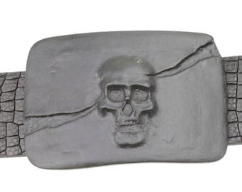 Skull Belt Buckle, Black Skull Accessory, Unique Design Belt Buckle, Satanic Belt Buckle, Gothic Belt Pin,Unisex Leather Belt Buckle,GSB23mb