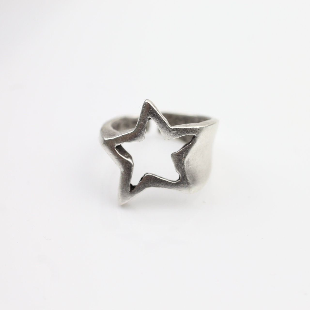 Unisex Star Ring, Silver Star Ring, Statement Star Ring Unisex Star Ring, Silver Star Ring, Statement Star Ring