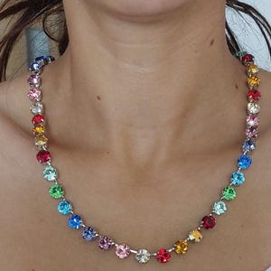 Swarovski halsband - Etsy.de