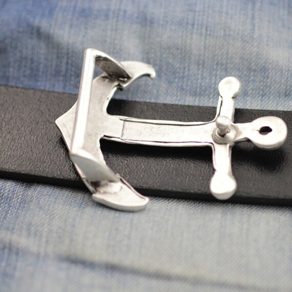 Anchor Belt Buckle for Snap Belt, Unisex Anchor Belt Pin  display picture 1