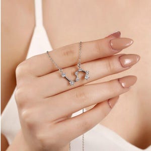 Personalised Gifts, Sagittarius Necklace, Zodiac Necklace, Sagittarius Birthday Gift,Silver Sagittarius Pendant, Gift for Mom, for Girlfrend