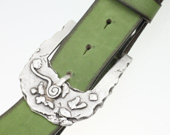 ケルト風ベルトバックル、ヴィンテージベルトバックル、ボヘミアン