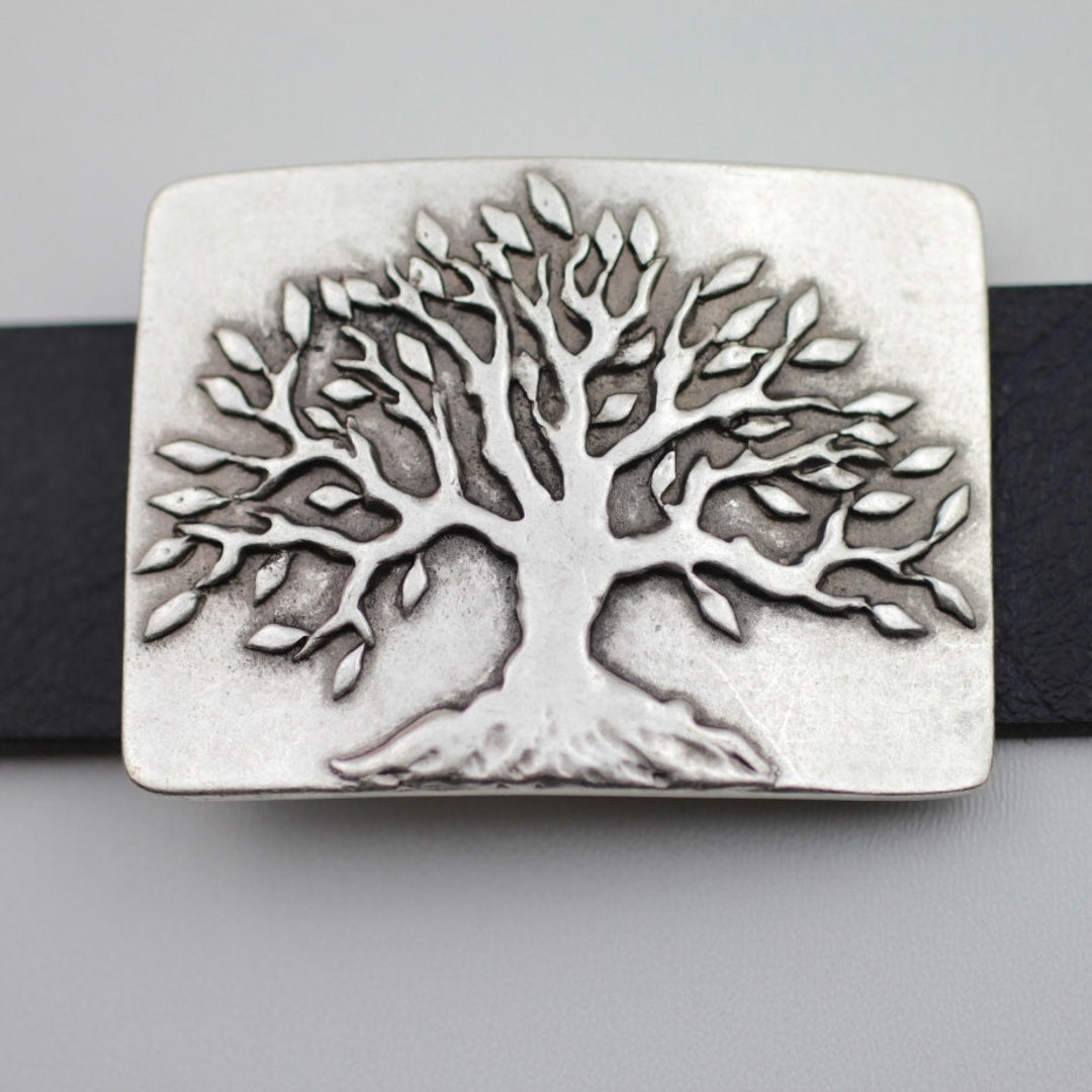 Tree of Life Belt Buckle, Natural Belt Buckle, Tree of Life Accessory ...
