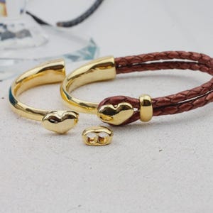 Leather Bracelet With Magnet Closure, Unisex Colorful Leather Bracelet, Stainless Steel Magnetic Clasp Bracelet, Boho Bracelet, ZM125