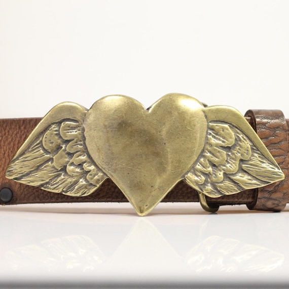 New heart with wings love belt buckle s-l400.jpg main image 4